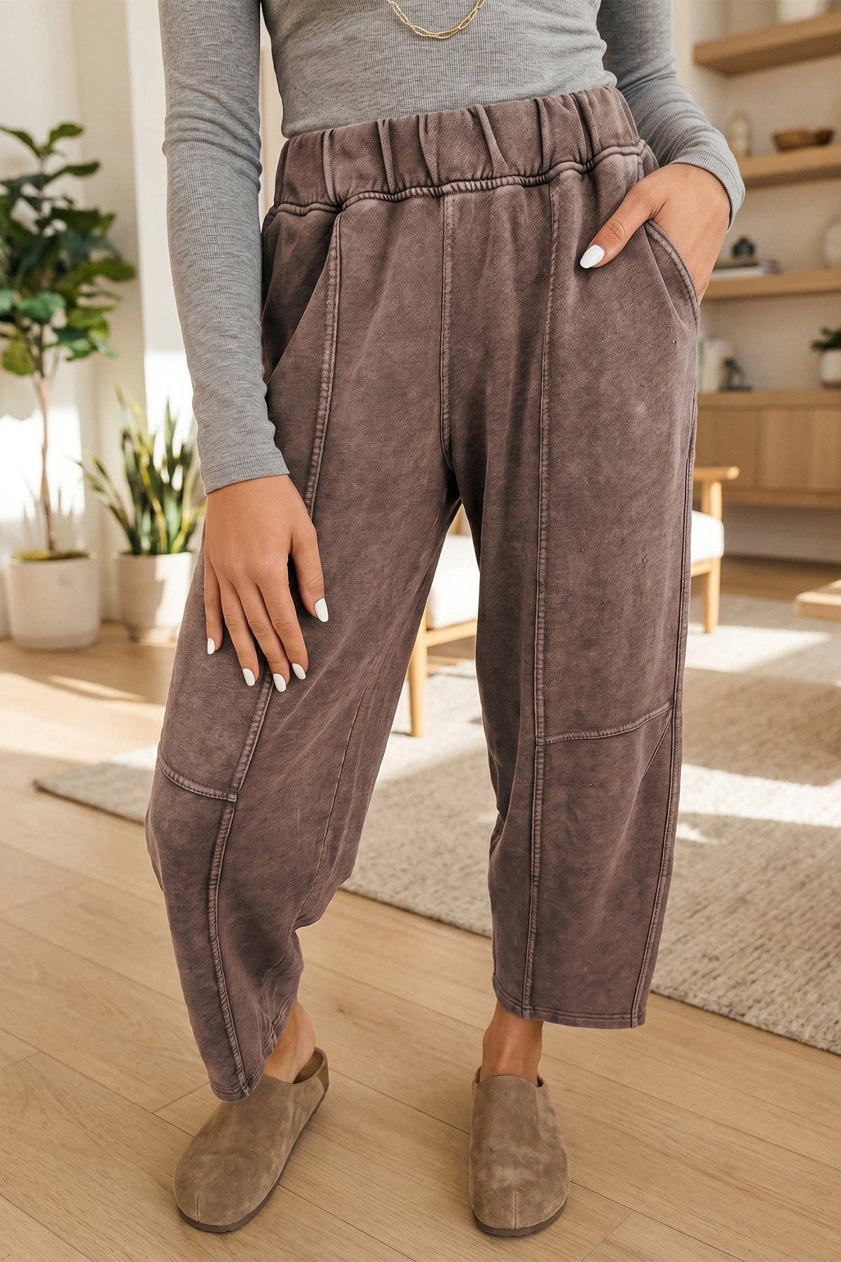 THE JEAN-IUS SWEATS | Washed Mocha