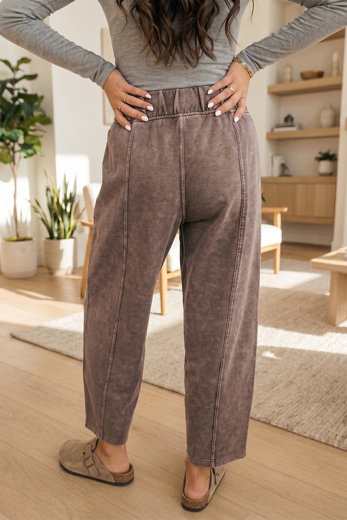 THE JEAN-IUS SWEATS | Washed Mocha