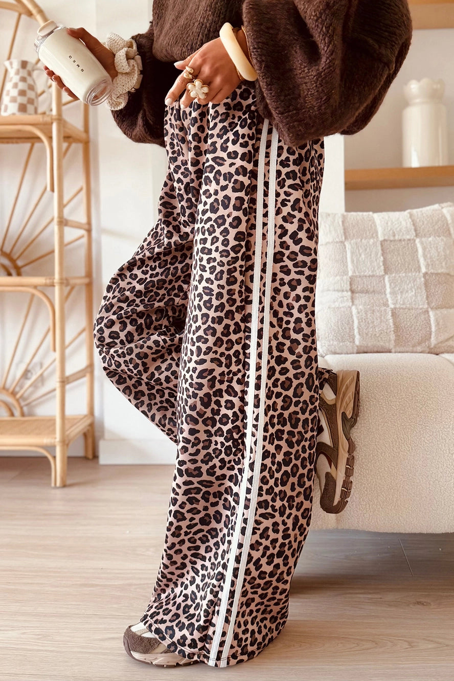 Klassic Leopard Wide Leg Pant