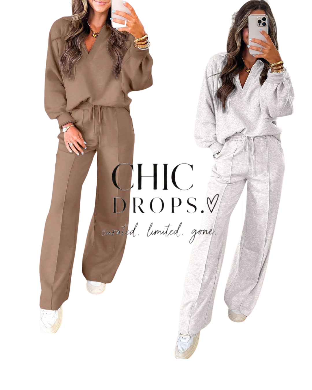 The CLASS Act Polo Set (Gray or Taupe